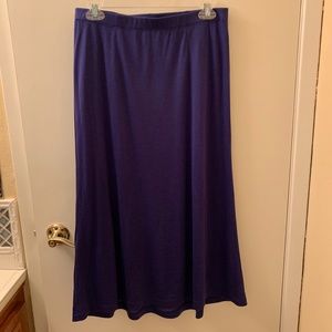 A mid length skirt